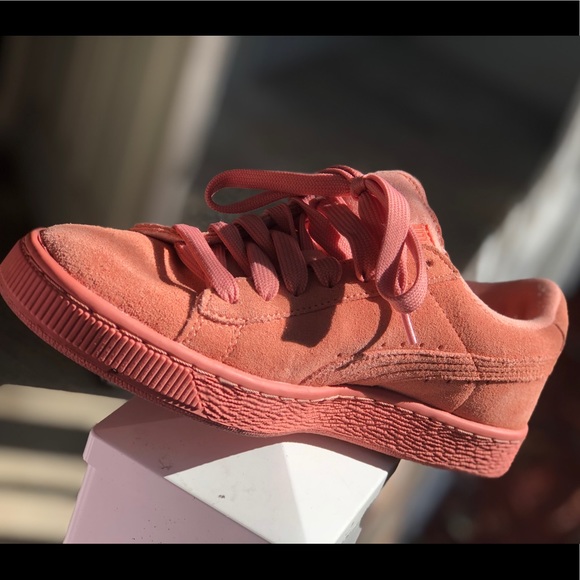 Puma Suede Jr desert flower 7c - Picture 2 of 5